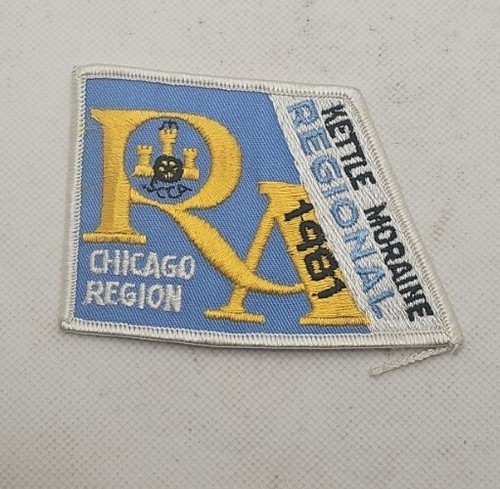 Vtg embroidered patch racecar - vtg,