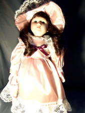 Porcelain Doll "Natalja" (393) 16"(41cm) by The Classique Collection