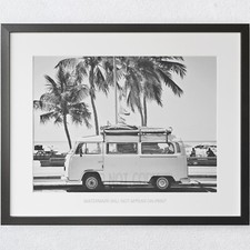 Retro VW Camper Van Volkswagen