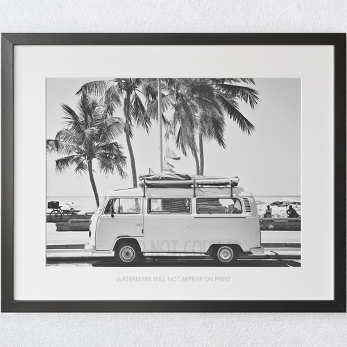 Retro camper van - camper,