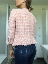 A332 ZARA BLAZER PEACH CORAL