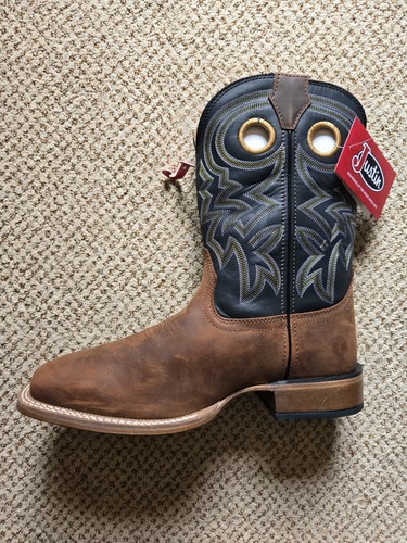 Justin boots news - square, toe