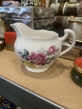 Royal Vale Jug Milk Creamer Vintage 1960's Bone China