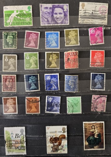 Great britain stamps lot - great,