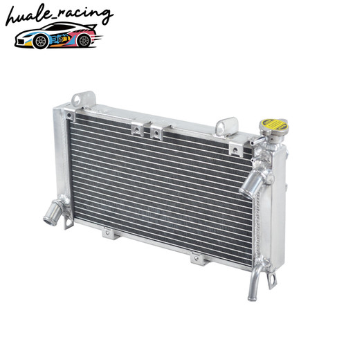 Aluminum silver radiator - aluminum, fits
