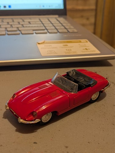 Corgi classics red jaguar - classics,