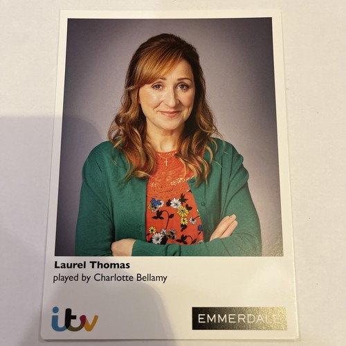 Itv emmerdale promo cast card - itv,