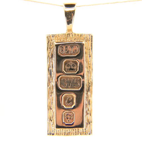 Vintage 9ct hallmarked - hallmarked, yellow