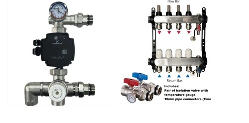 Underfloor heating manifold - underfloor,