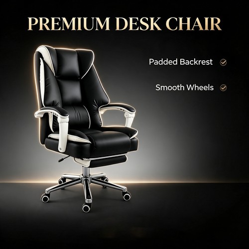 Office chair leather - office,