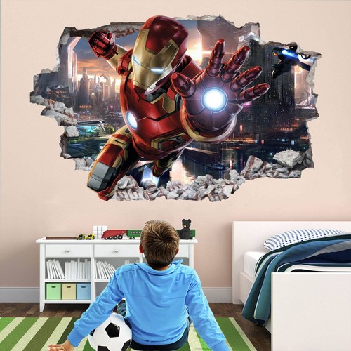 Marvel iron man - marvel, wall
