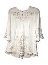 ODDY Cream Linen Blend Open