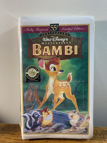 Sealed bambi vhs - sealed-bambi, 55th