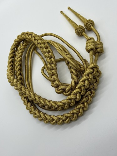 Aiguillette gold mylar army - gold,
