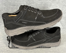 Joseph Seibel Liam Leather Shoes Mens 12 Black Borneo Congo Cushioning Stable