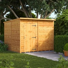 Shed power pent garden - garden, sheds