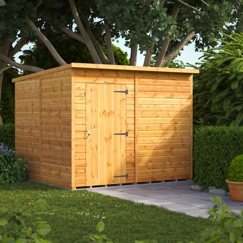 Shed power pent garden - shed,