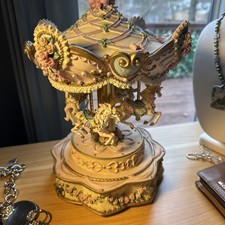 Carousel Music Box Late 20th