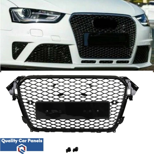 Bumper grille honeycomb - grille, gloss