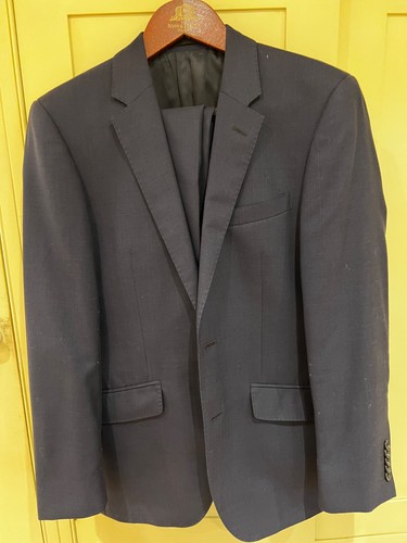 Lewin navy blue suit - , size