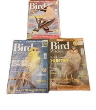 3 x Bird Watching Magazines  Feb 2020 - April 2020