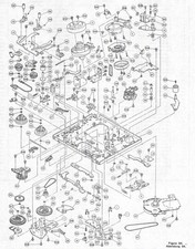 Spare parts for sharp vc-7844u vcr by type