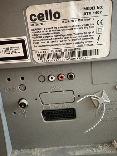 Crt cello retro - crt, 14"