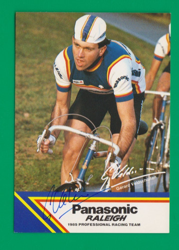 Cycling card - card, gerard