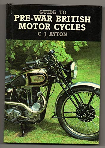 Guide pre war british motor - to, pre-war