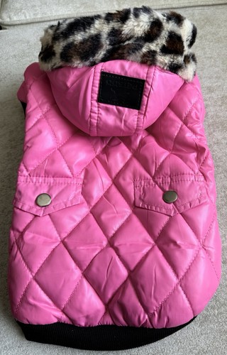 Lovely hooded puffa dog - hooded, coat