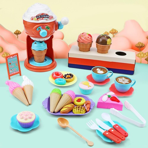 Pieces ice cream - cream, set