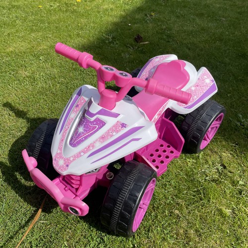Argos pink kids quad battery - kids,