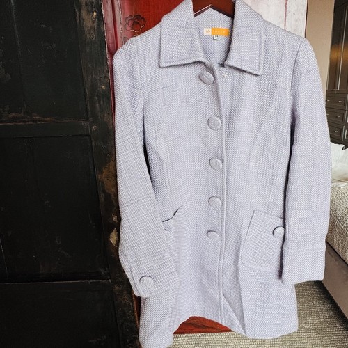 Vintage lavender pea coat - vintage,
