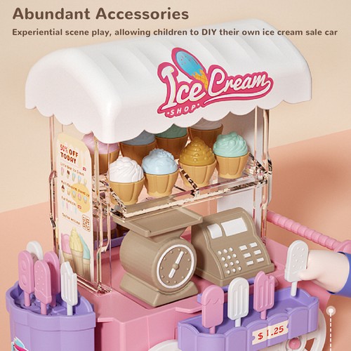 Ice cream shop playset - shop,