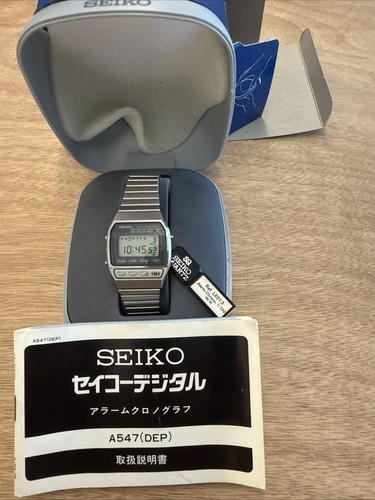 Seiko vintage a547 - vintage,