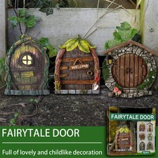 Set of 6 Fairy Door for Home Garden Tree Fairy Door Outdoor/Indoor Decor