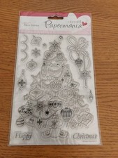 Docrafts Papermania 5x7" Christmas Stamp Set