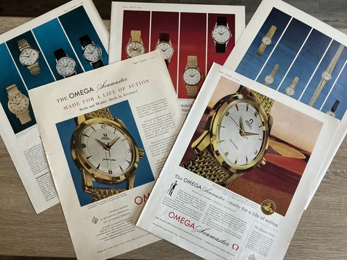 Five vintage full page - full, print