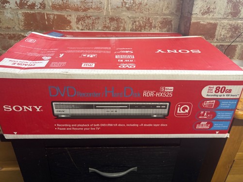 Sony rdr hx525 hdd - hx525, hdd/dvd