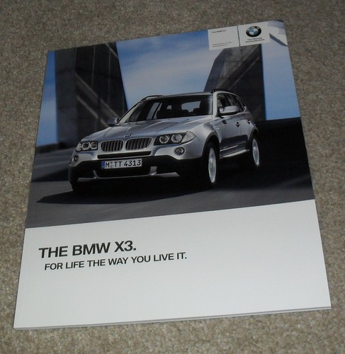 Bmw brochure 2009 xdrive - x3,