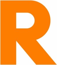 2 x Window R Plate Self Cling Static Northern Ireland Irish Restricted driver NI