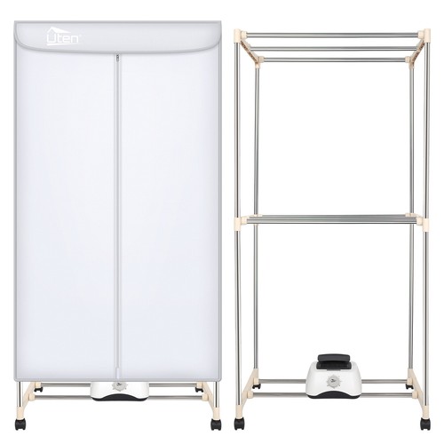 Heated clothes airer tier - heated,