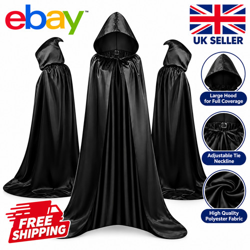 Cloak with hood - cloak,