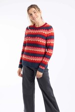 Weird Fish Tyla Cosy Knit Scalloped Jumper