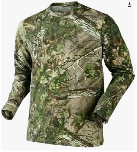 Mens realtree camo long sleeve - camo,