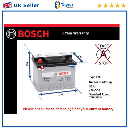 Car battery s3006 - s3006, 078