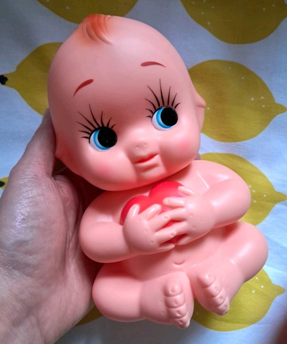 Vintage kitsch style kewpie - vintage,