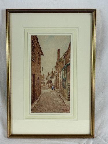 Framed original watercolour - framed,