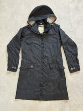 Seasalt Rain Women' s Kellifray Mac Size 10 Waterproof Jacket Navy Blue