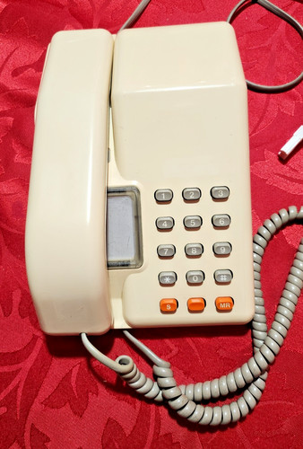 Viscount push button phone - push,